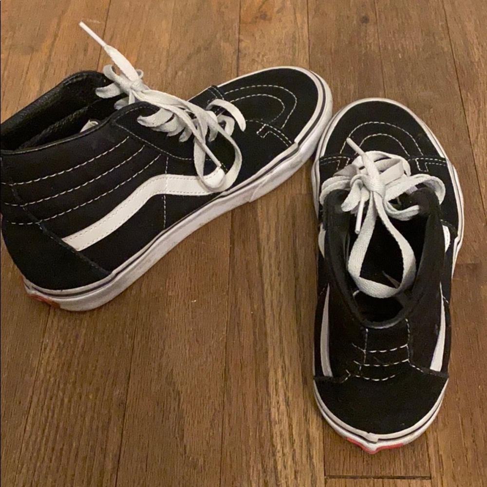 Black high top vans